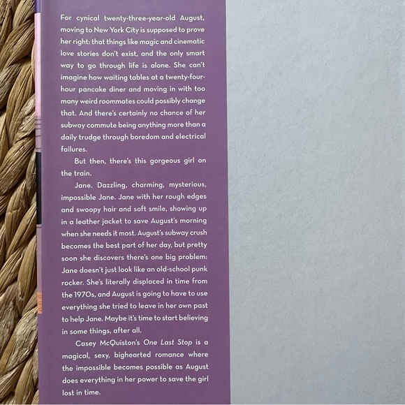 One Last Stop Book by Casey McQuiston - Picture 2 of 3